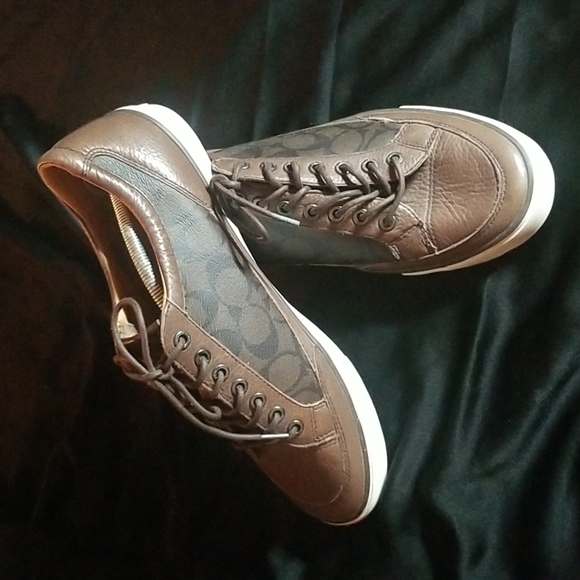 Coach men leather shoe sz. 11 - Picture 2 of 12